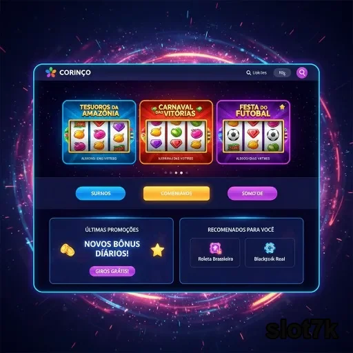Ilustração de Explore o aplicativo cassino slot7k com segurança e agilidade