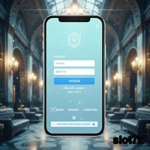 Ilustração de Acesse o slot7k com login ágil e seguro